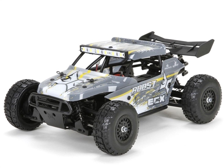 ECX Roost 4WD Desert Buggy Grey/Yellow 