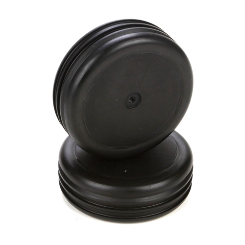 Front Tire,Premount,Black Wheel (2):1:10 2wd Boost