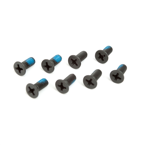 4X10mm Flat Head Machine Screws (8): Revenge E/N