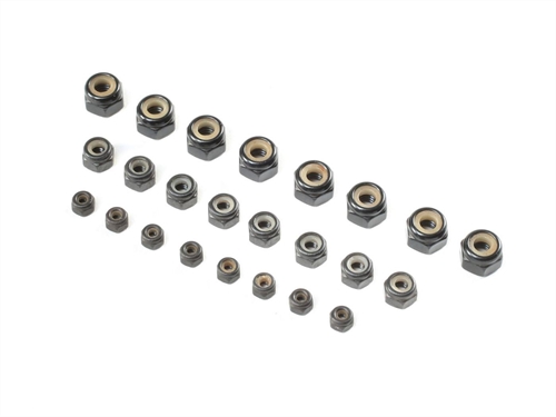 Nylon Nut Set: 1:18 4WD Temper Gen 2