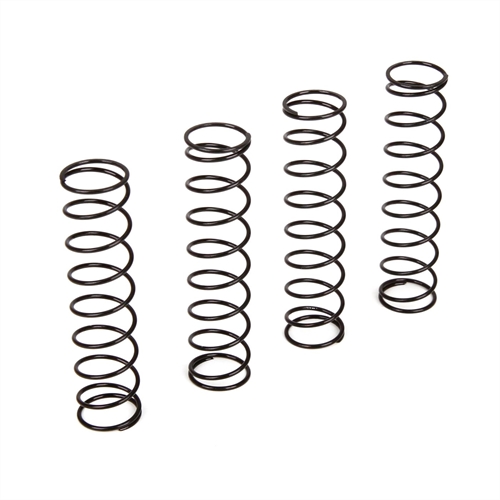 Shock Spring, Black, Set (4): 1:10 4wd All