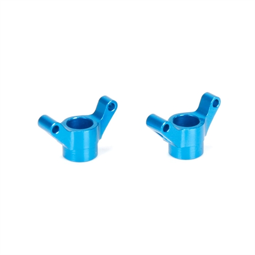 Rear Hub Set, Aluminum: 1:24 4WD All