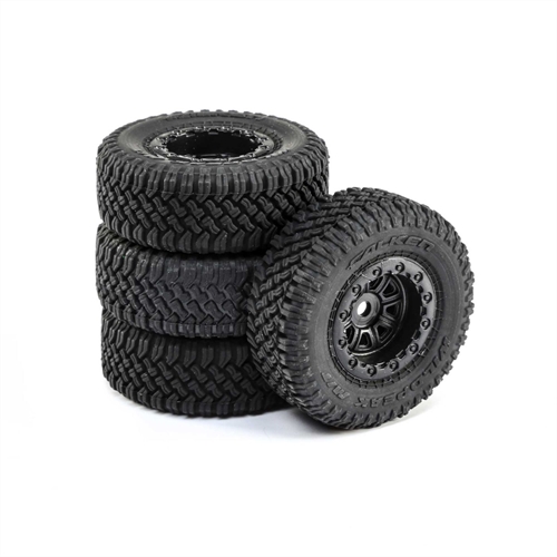 Premount Tire (4): 1/24 4WD Barrage