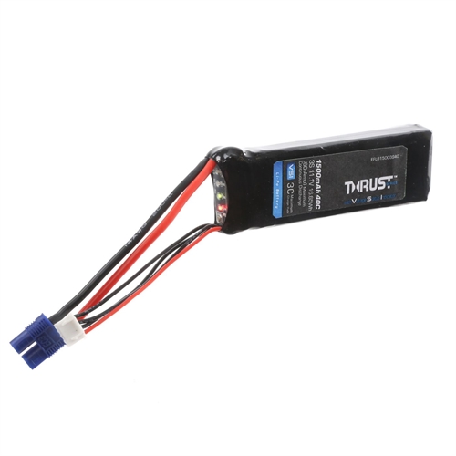 Thrust VSI 11.1V 1500mAh 3S 40C LiPo Battery