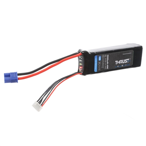 Thrust VSI 14.8V 1500mAh 4S 40C LiPo Battery