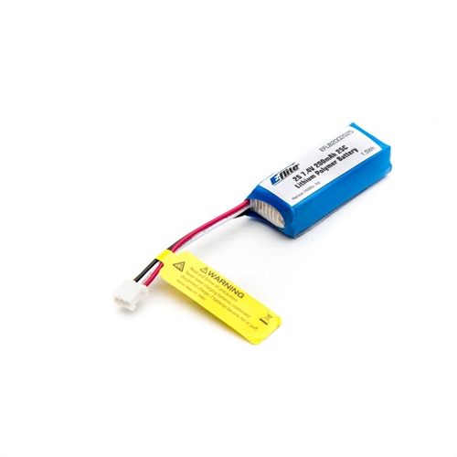 200mAh 2S 7.4V 25C LiPo, 26AWG