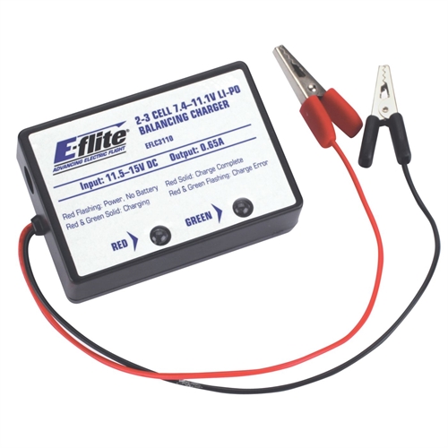 2-3 Cell LiPo Balancing Charger, 0.65A