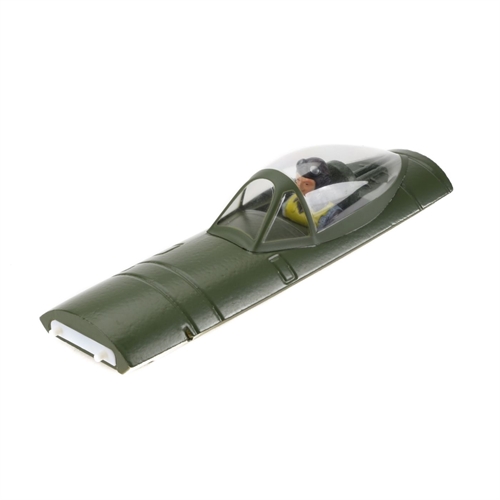 Top Hatch with Canopy and Pilot: P-47D Thunderbolt
