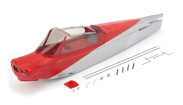 Fuselage w/Battery Tray Door: UMX Carbon Cub SS