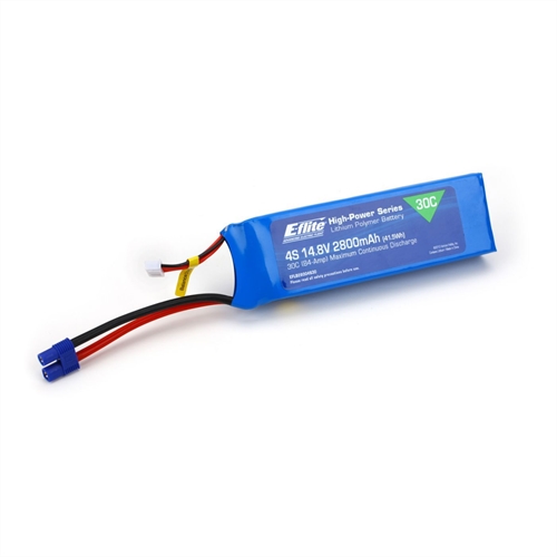 2800mAh 4S 148V 30C EC3
