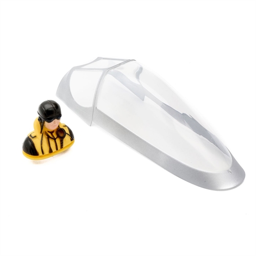 Canopy and Pilot: P-51D