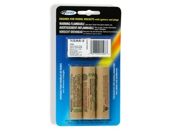 Rocket motors 12A6-2 Pk3
