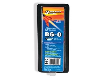 Rocket motors B6-0 Pk3