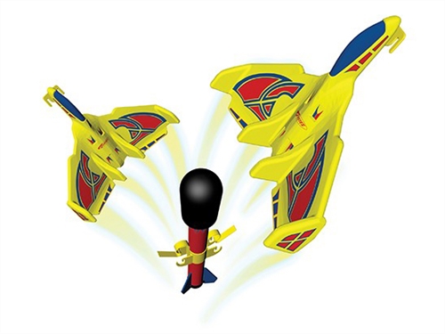 Blast Jets Air Rockets w/Gliders (2) (Rockets only, pad req)