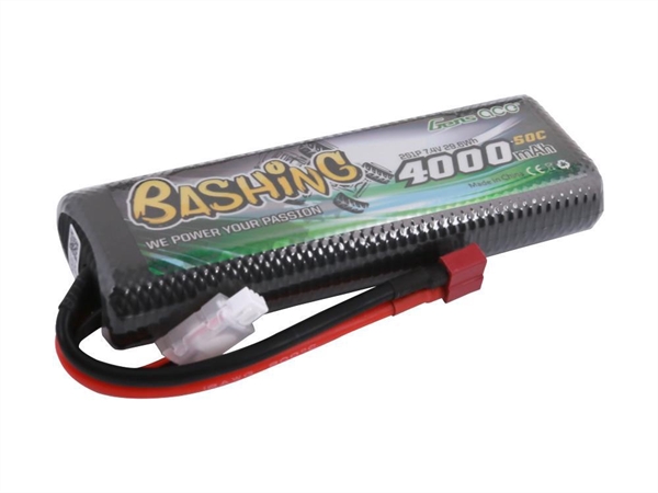 Li-Po Car Hard Case 2S 7.4V 4000mAh 50C with T-Type
