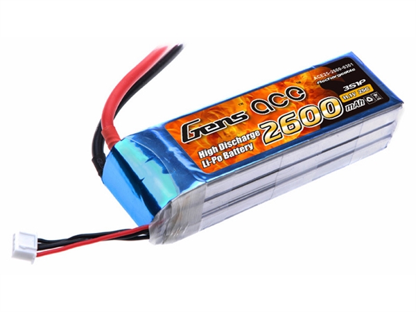 Li-Po 3S 11.1V 2600mAh 25C with T-Type