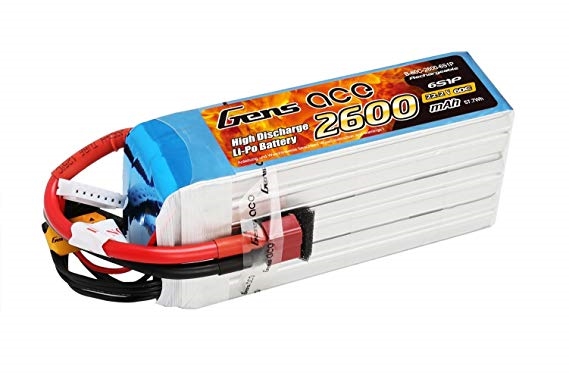Li-Po 3S 11.1V 2600mAh 60C with T-Type
