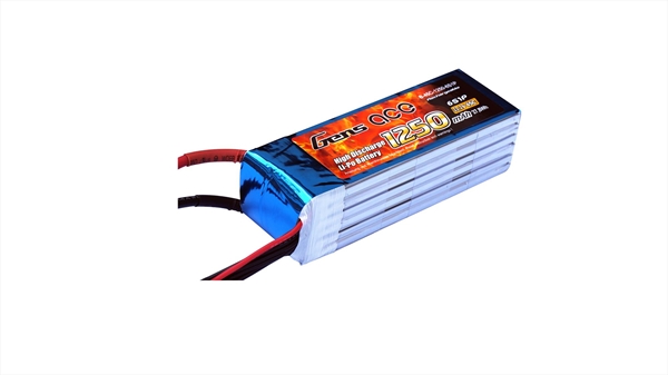 Li-Po 6S 22.2V 1250mAh 45C with XT60