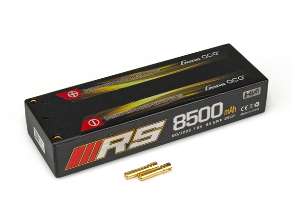 Li-Po HV Car 2S 7.6V 8500mAh 120C with 4mm