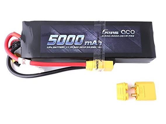 Li-Po Car 3S 11.1V 5000mAh 50C with XT60