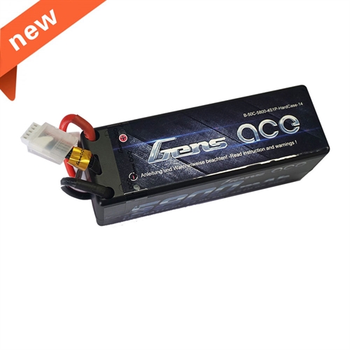 Li-Po Car Hard Case 4S 14.8V 5800mAh 50C with XT90