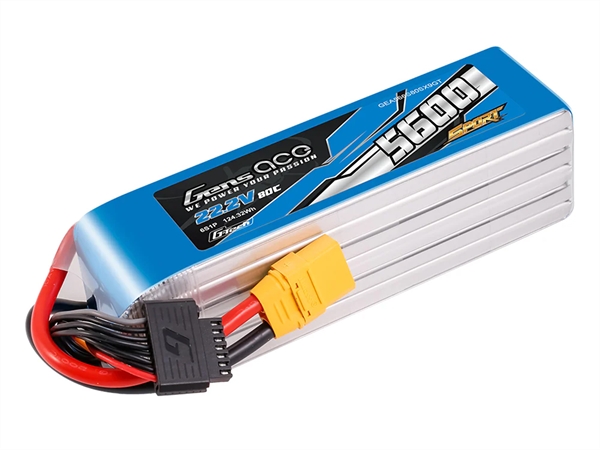 Li-Po G-Tech SPORT 6S 22.2V 5600mAh 80C with XT90