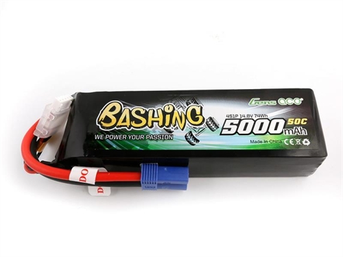 Li-Po Car 4S 148V 5000mAh 50C with EC5