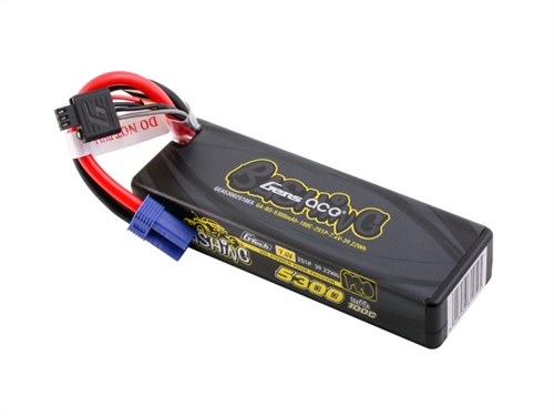 Li-Po Car G-Tech 2S 7.4V 5300mAh 100C Bashing w/EC5 (Promoto
