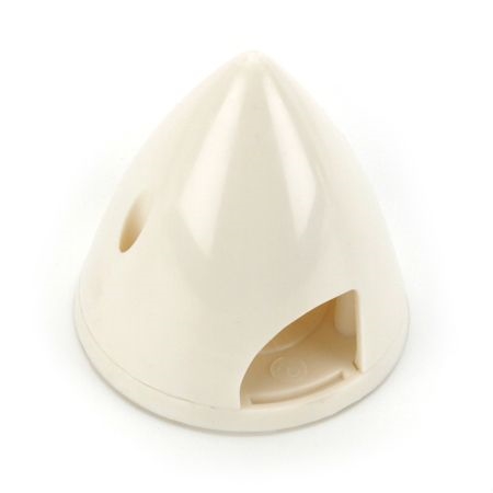 2 1/4 Inch White  Nylon Spinner