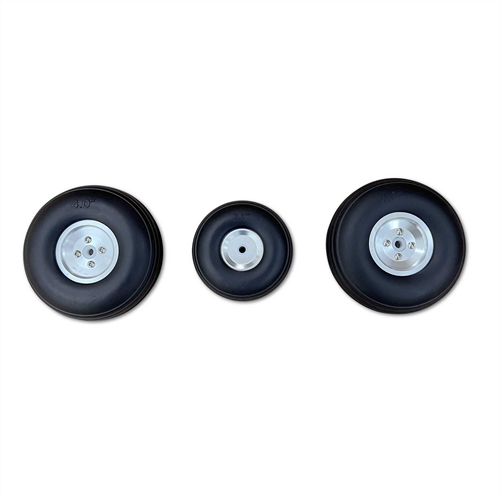 Aluminum Hub Wheel Set (3): OV-10 Bronco 20cc