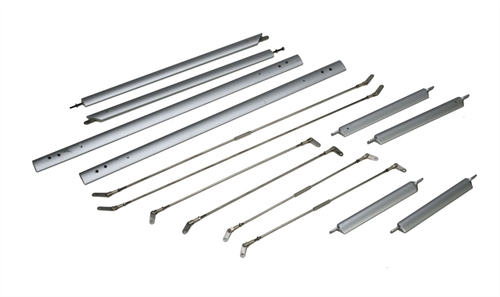 1/4 Scale Fiberglass Float Painted Strut Assembly