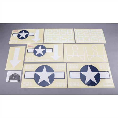 Decals: F4U-1D Corsair 60cc