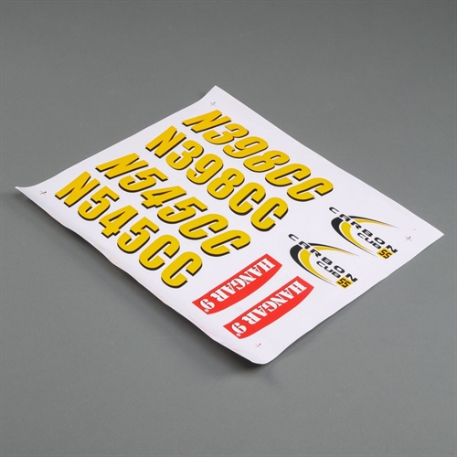 Decal Set Carbon Cub 15cc