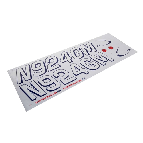 Decal Sheet Carbon Cub FX-3 100-200cc