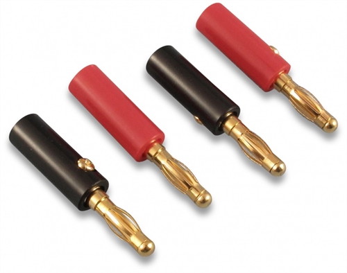 4mm Banana Plugs (2 Pairs)