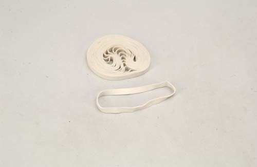 Wingbands White 5" 125x10mm (pk8)