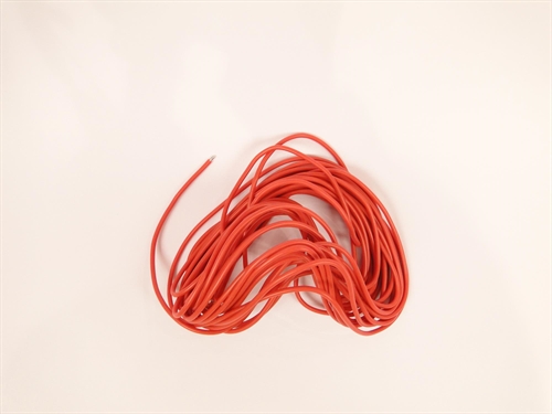 Silicone Wire 1.6mm - 10m Red