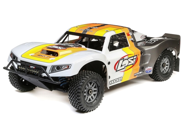 5IVE-T 2.0 V2: 1/5 4wd SCT Gas BND: Gry/Org/Wht