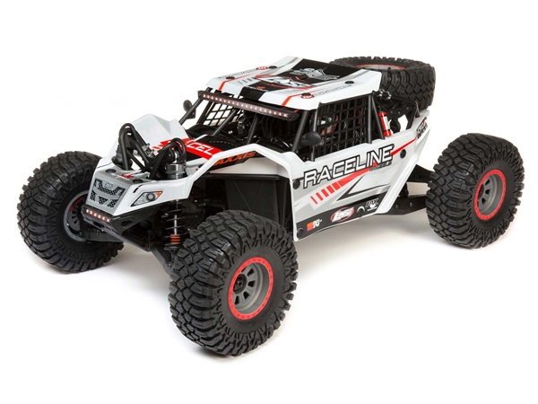 Super Rock Rey: 1/6 4WD Elec Rock Racer, RTR White