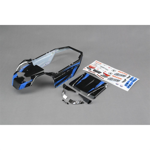 Body, Painted, Blue, Rock Rey