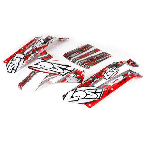 Body Panels, Silkscreened, Complete: 1:5 DB XL