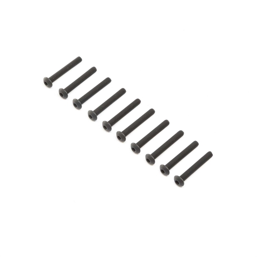 Button Head Screws, Stl, BO, M4 x 30mm (10)