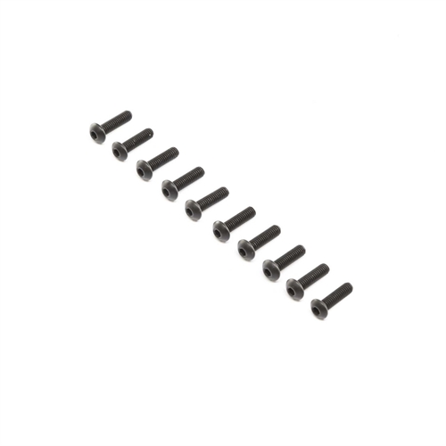Button Head Screws, Stl, BO, M4 x 14mm (10)