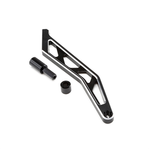 Chassis Brace, Rear, Black, Aluminum MTXL