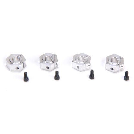 12mm Aluminum Hex (5.7mm wide) (4): CCR