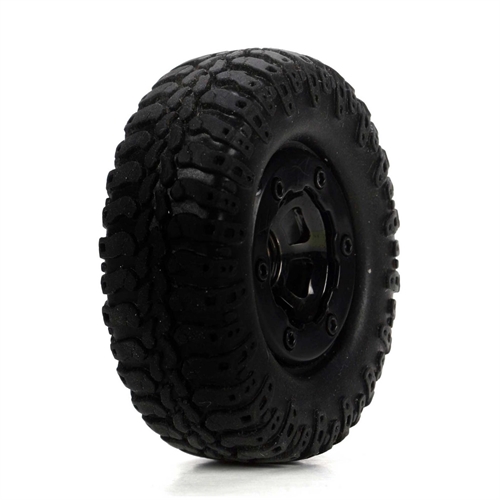 Scale AT Tire & Wheel, Mounted (4) :Mc4x4