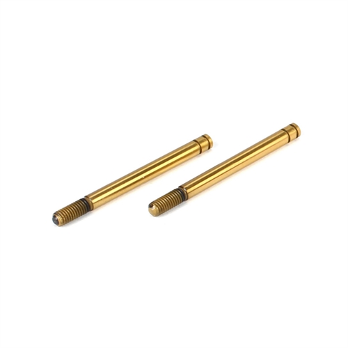 Rear Shock Shaft Set, TiNi (2): Mini 8IGHT,DB