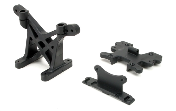 Front/Rear Shock Tower w/Pin Mounts: LST,LST3XL-E