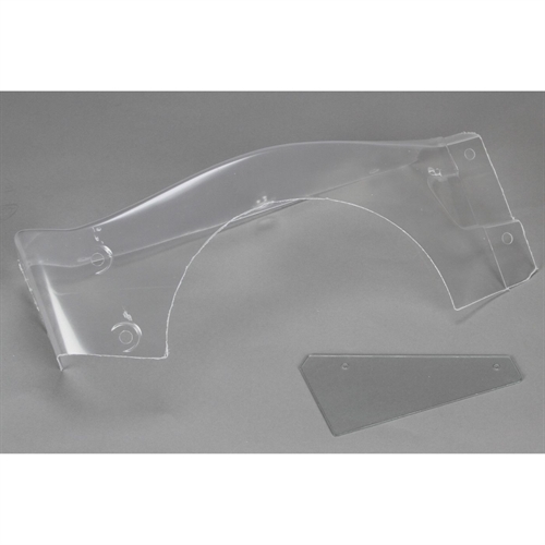 Body Right Fender & # Plate,Clear: 5IVE-T