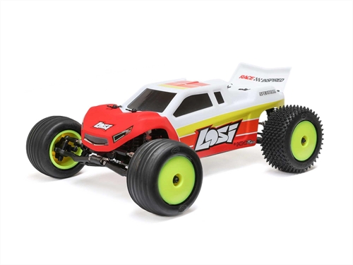 118 Mini-T 20 V2 2WD Stadium Truck Brushless RTR Red